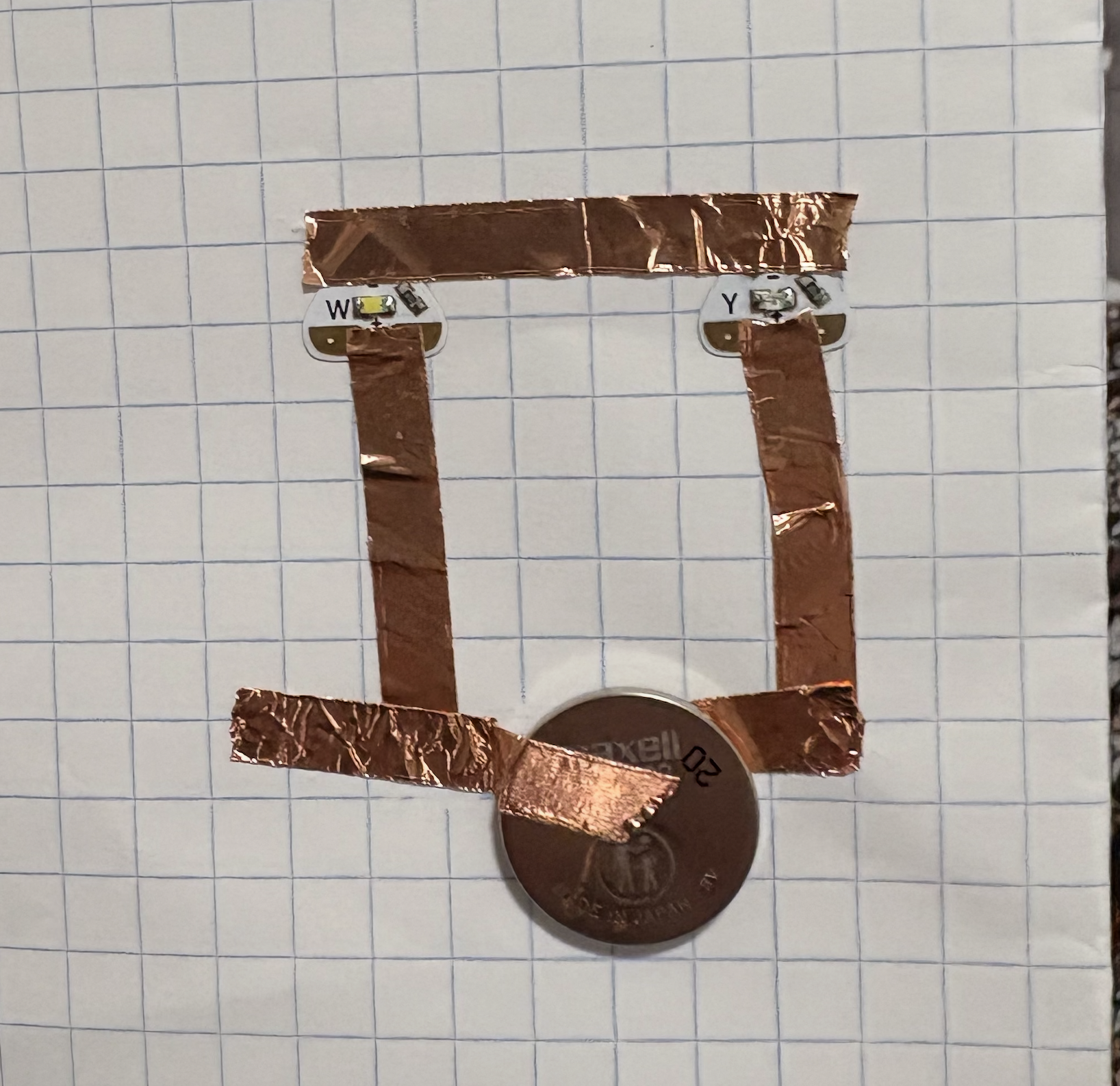 Playing with circuits at home, this one didn't work!