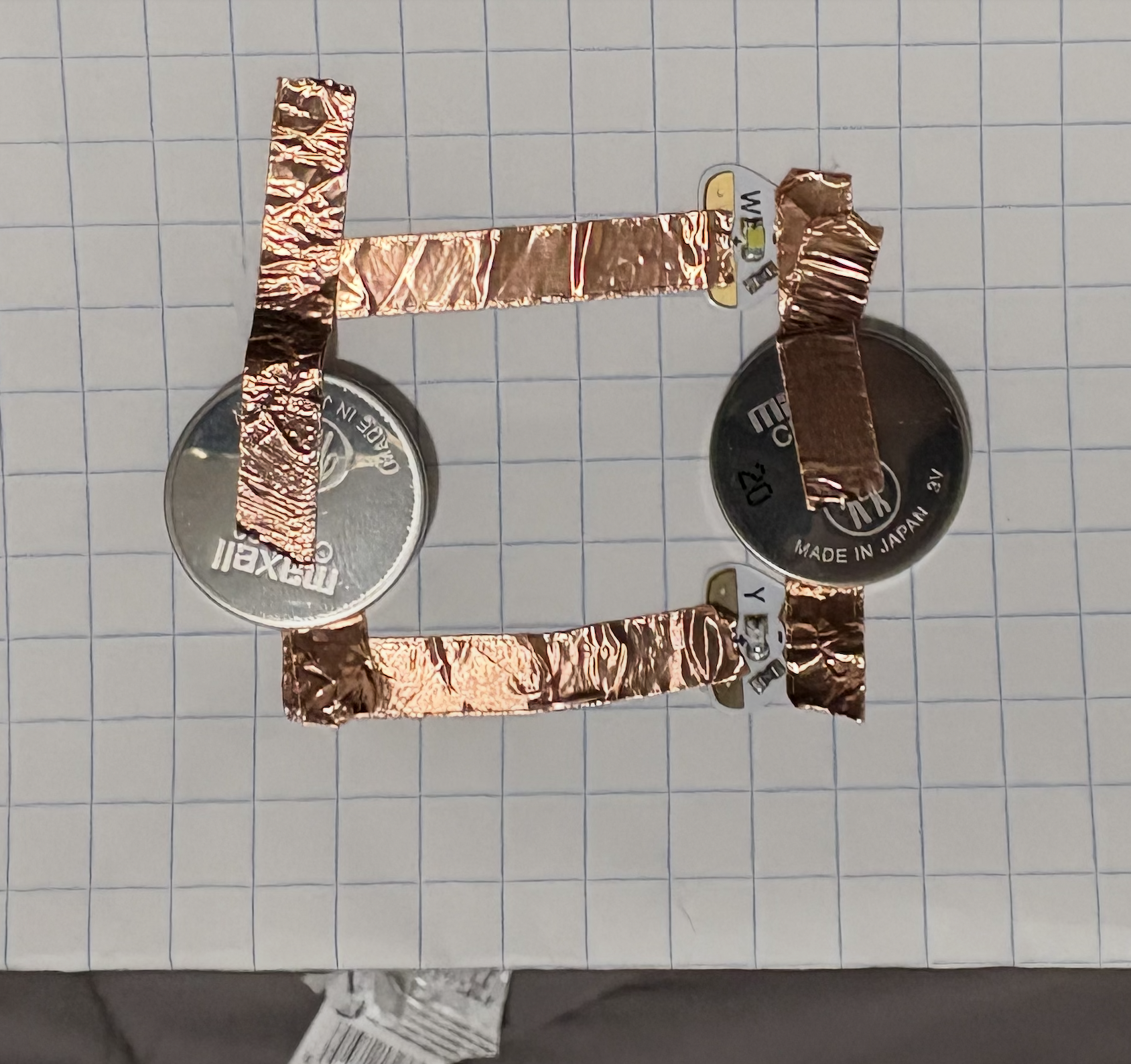 Playing with circuits at home, this one didn't work!