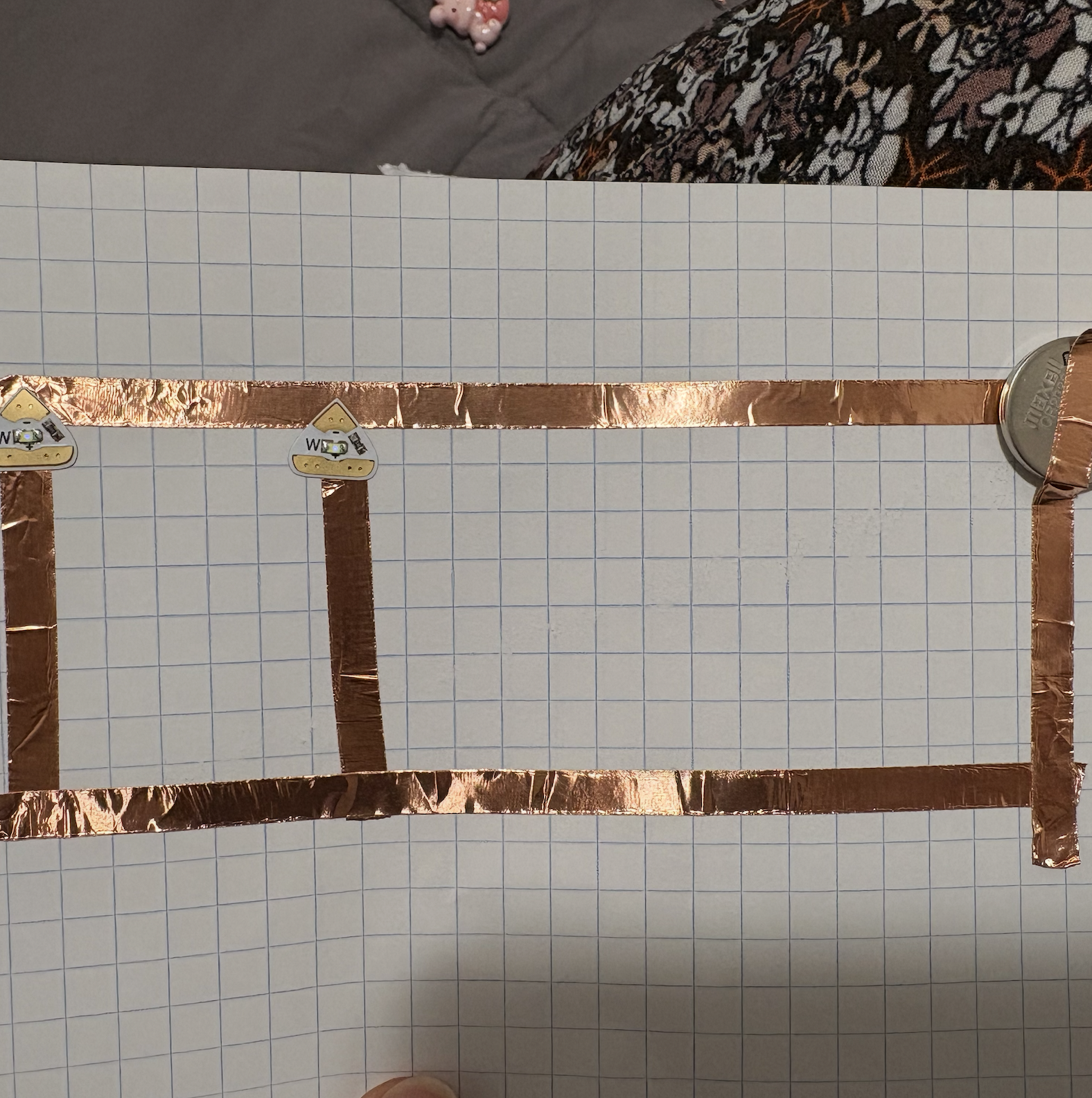 Playing with circuits at home, this one didn't work!