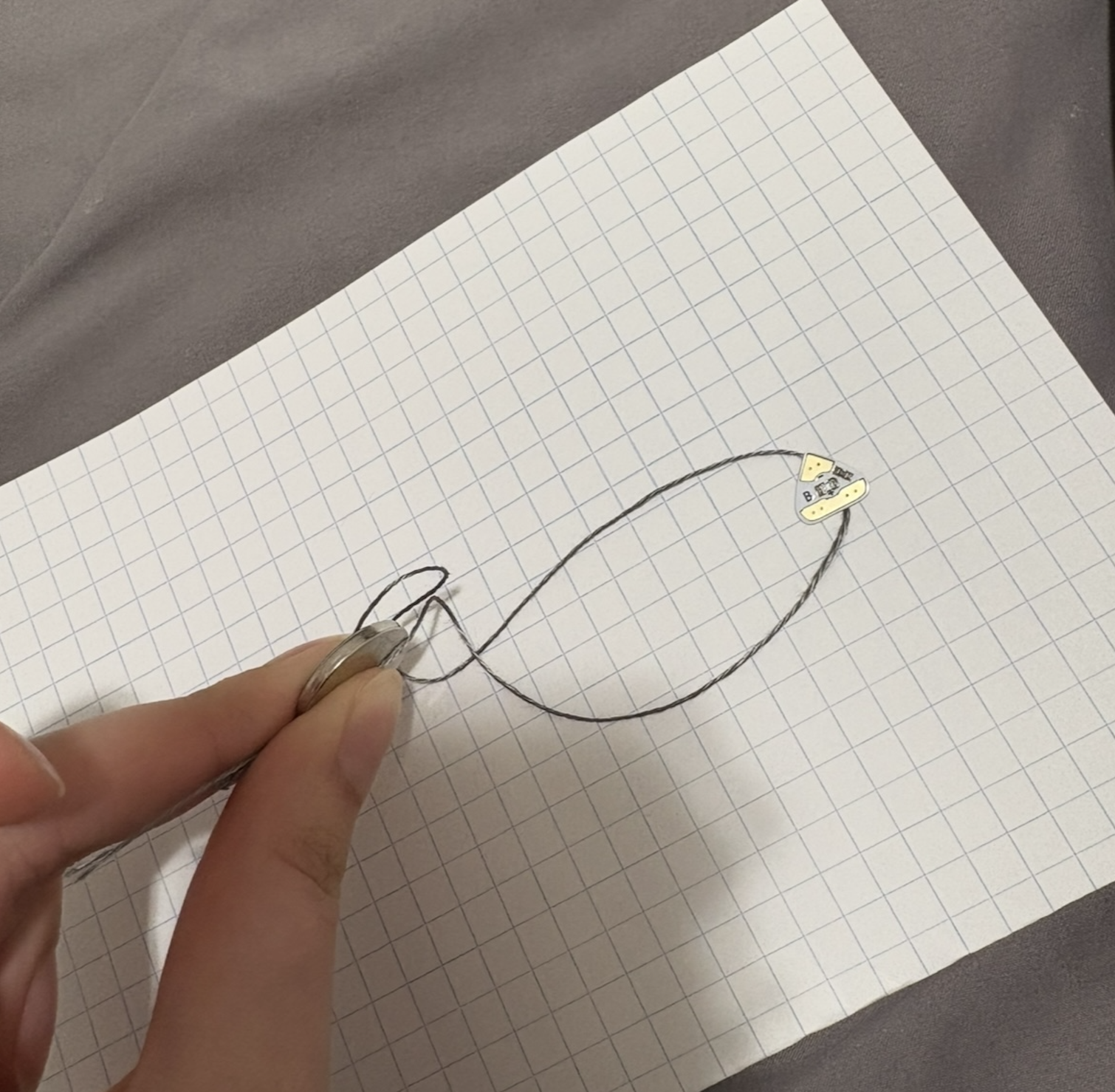 Playing with circuits at home, this one didn't work!